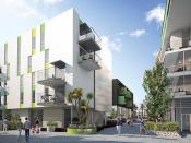 Related California is using tax-exempt bonds and nearly $34 million in LIHTC equity to construct the 160 affordable units within the mixed-income, mixeduse Village at Santa Monica, which broke ground in February.