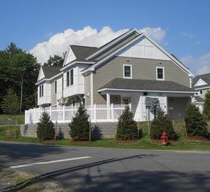 The first phase of Harriman Hill includes a mix of 24 one-, two-, and three-bedroom apartments.