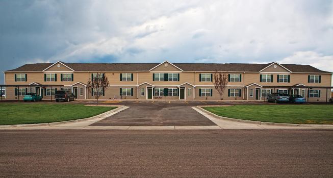 Pinewood Apartments provides 12 affordable homes in Marbleton, Wyo. It is one of three rural developments that G.A. Haan Development has recently opened in the state.