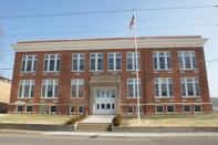 The Commonwealth features 32 mixed-income apartments in a converted school building.