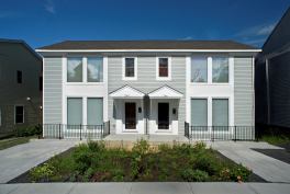 These Columbia County townhouses are the first Habitat for Humanity homes in New York state to achieve the rigorous Passive House standard.