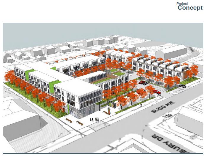 The new fund will help Artspace develop 68 live/work
units in two new construction buildings in Silver Spring, Md. (Rendering courtesy of BKV Group)&nbsp;