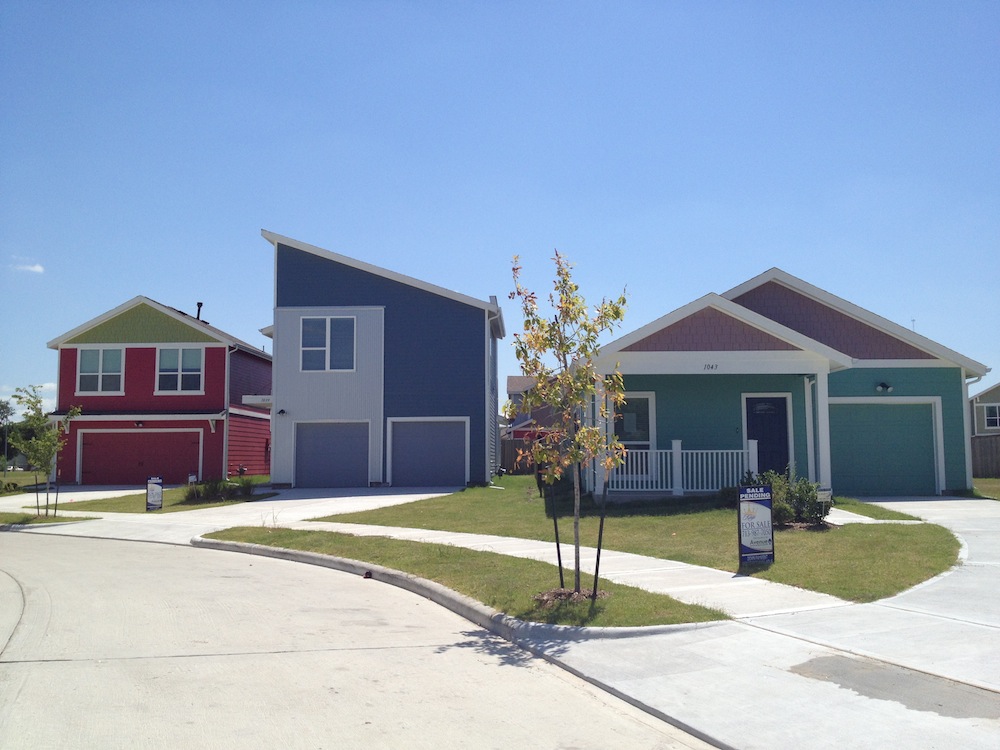 Northfield Design Associates is the architect behind Avenue Place. "We had selected early on to do a combination of both traditional and more contemporary housing styles, which is a maybe a little unusual in a new subdivision," says Avenue CDC executive director Mary Lawler. "We felt that after talking with people in the community and potential buyers that people would be interested in both." 