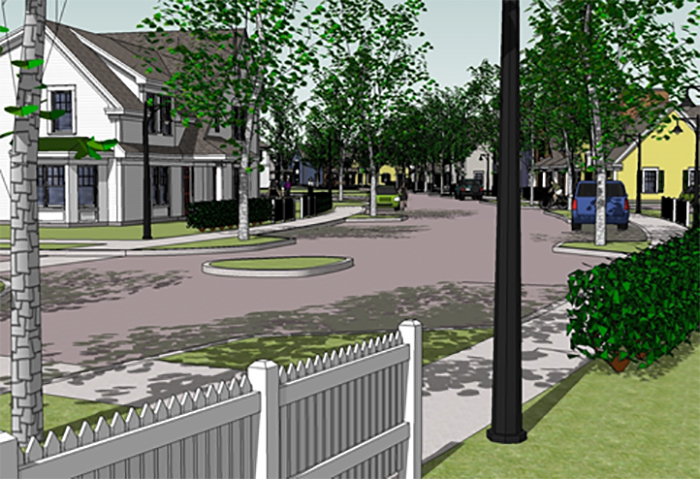 The Greenridge Apartments proposal includes the development of 96
affordable homes on two sites in Burrillville’s Pascoag Village; 75 townhouse
apartments called Greenridge Commons will be constructed on South Main Street,
and the Greenridge Downtown development will include 21 apartments in three
mixed-use buildings.