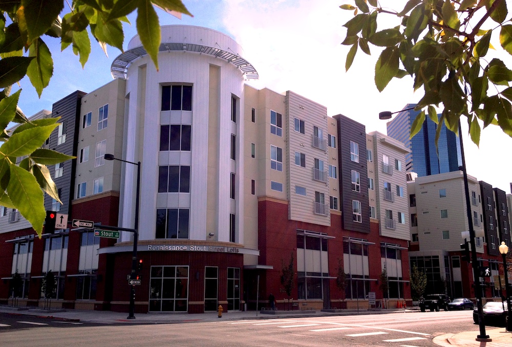 The Renaissance Stout Street Lofts targets chronically homeless families and individuals in Denver. 
