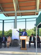 Kevin Johnson, mayor of Sacramento, Calif., says the Promise Zone initiative provides new opportunities for his city. (Photo courtesy of Imron Bhatti of HUD)