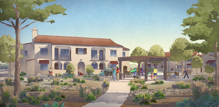Waterman Gardens in San Bernardino, Calif., is being redeveloped under the federal Rental Assistance Demonstration program.
