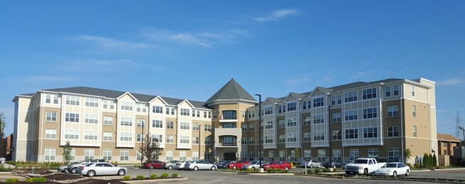 The first phase of the Covenant Place redevelopment, which celebrated its grand opening in June, includes 101 one-bedroom apartments and community space. The apartments are universally designed and meet Enterprise Green Communities criteria.