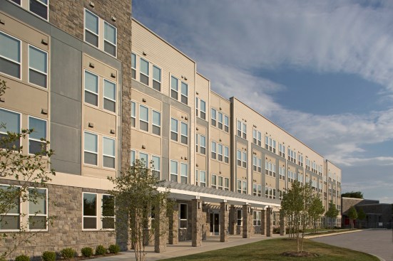 Bon Secours Gibbons Apartments is part of a historic mixed-use campus in southwest Baltimore.