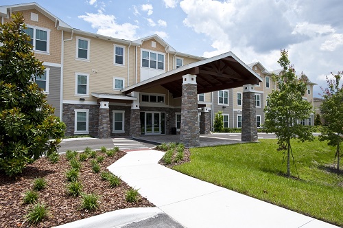 Haley Park is home to income-restricted residents age 55 and older.