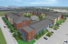 New Hope Housing will soon break ground on NHH at Reed, the nonprofit organization's first family housing development. Designed by GSMA, the community will feature 187 one-, two-, and three-bedroom apartments for Houston families.