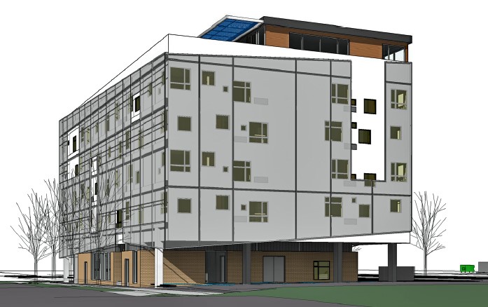 Half of the 50 apartments at Saint Francis Apartments at Cathedral Square in Denver will be available to the chronically homeless while the remainder will serve individuals with a variety of challenges, including chronic mental illness, alcohol or drug addiction, physical or developmental disabilities, or victims of domestic violence.