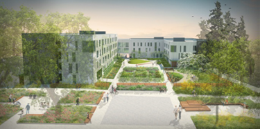 Designed by MWA Architects, The St. Francis Park Apartments will make housing available to low-income victims of domestic violence and the homeless in Portland, Ore.