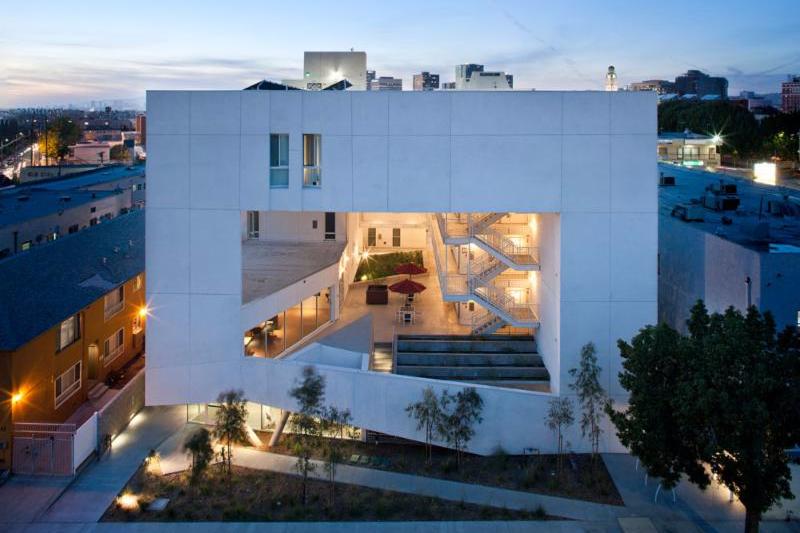 The Six in Los Angeles is Skid Row Housing Trust’s first development with permanent supportive housing specifically for veterans.
