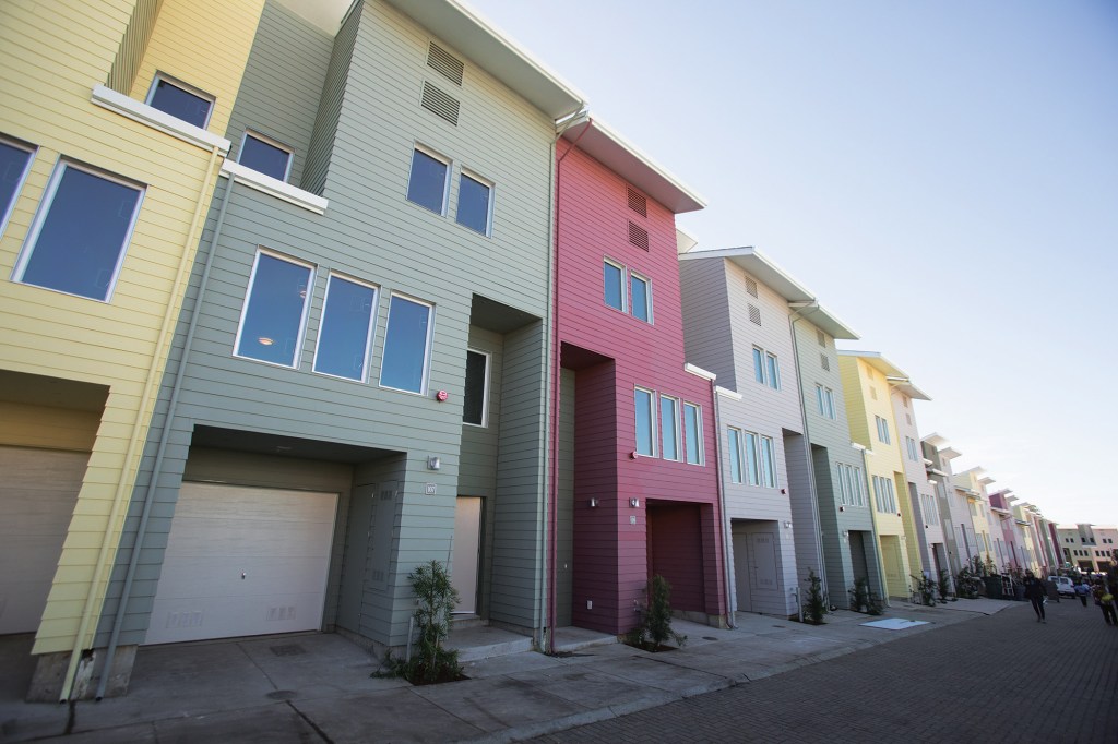 Habitat Terrace in San Francisco provides 28 single-family homes for low- and moderate-income households.