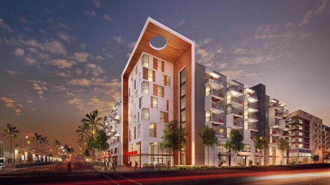 Century Affordable Development’s Beacon Pointe, a 121-unit affordable housing community in Long Beach, Calif., is one of the first projects using state certificated credits. The approximately $59 million project received reservations of nearly $11 million in state housing credits and $2.5 million in federal housing credits. The city of Long Beach has also made a significant contribution of about $12.3 million in funding and allocated 120 project-based vouchers.