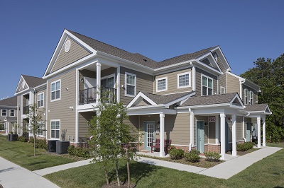 Developed by Walters Group, the first phase Cornerstone at Lacey brings 70 new apartments to Lacey Township, N.J.