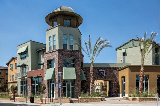 Affirmed Housing's Eastgate is a mixed-use community in San Marcos, Calif., serving low-income families and veterans and providing commercial space for local businesses.