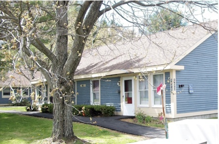Fort Halifax Commons in suburban WInslow, Maine, features a mix of 24 one- and two-bedroom apartment homes in seven buildings. The units will undergo renovations that include new kitchens and bathrooms as well as other upgrades.