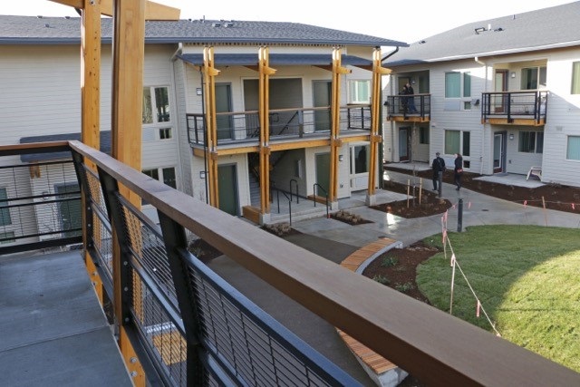 The new 40-unit NAYA Generations development provides foster families and seniors with affordable housing in Portland, Ore.