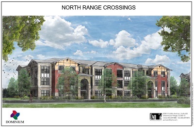 Under development by Dominium, North Range Crossings will serve families earning no more than 60% of the area median income in Commerce City, Colo.