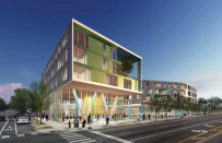Northtown Apartments and the library branch in the West Ridge community of Chicago will be designed by Perkins+Will and developed by Evergreen Real Estate Group.