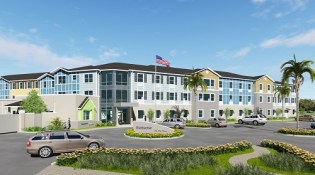Sulzbacher Village will offer 70 permanent housing units for homeless women and children as well as 54 units for emergency housing and medical respite. The Jacksonville, Fla., property is being developed by I.M. Sulzbacher Center for the Homeless and Vestcor Cos.