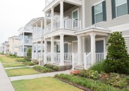 The mixed-income Villas on the Strand development connects Galveston's historic Strand commercial district to the East End.