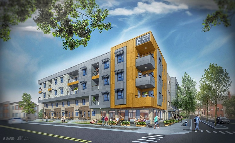 Home Leasing is developing the 50-unit Charlotte Square on the Loop in Rochester, N.Y. Eight apartments will be set aside for Spiritus Christi Prison Outreach to house homeless ex-offenders who are in recovery and are graduating from transitional housing.