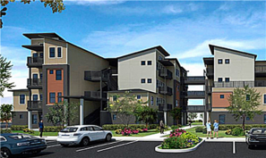 The new community will serve 60 families earning 60% or less of the area median income. Ten units will also be available to families at market-rental rates.