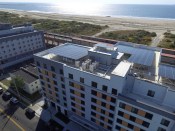 Beach Green Dunes brings energy-efficient and resilient affordable housing to the Edgemere neighborhood of Far Rockaway, Queens. Completed in the fall, the development is one of the largest multifamily buildings certified by the Passive House Institute US.