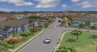 Kaiwahine Village will provide 118 affordable housing units to families earning up to 30%, 40%, and 60% of the area median income in Kihei, Hawaii.
