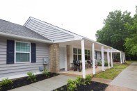 The Marydale Retirement Village has undergone a $17.5 million renovation that includes exterior upgrades to resident buildings, including Energy Star windows and light package as well as new roofs, gutters, downspouts, siding, and shutters. New accessible entry porches were added to many units as well as interior changes to foster independent living for the mobility impaired. Twenty percent of the units are now fully ADA compatible