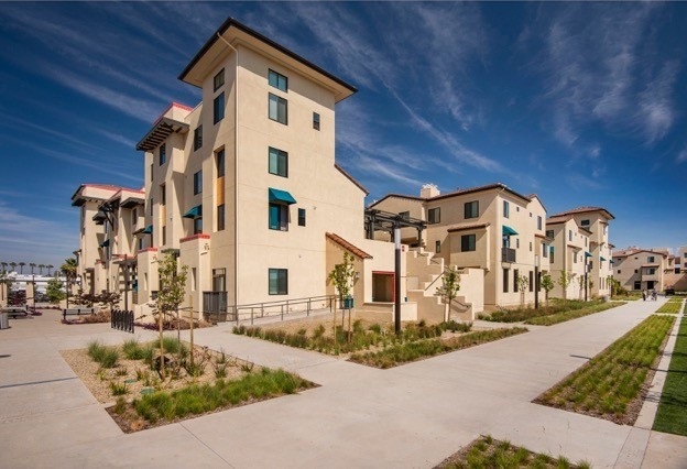 Paradise Creek is home to residents earning between 30% and 50% of the area median income in National City, Calif. Developed by Related California and Community HousingWorks, the new 92-unit second phase joins 109 units completed in the first phase.