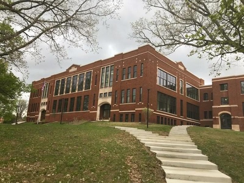 The 1919 Portland School has been adapted into the Portland School Apartments to provide 29 homes. It's one of three historic schools to be converted into affordable housing by Woda Cooper Cos. in Michigan.