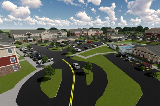 Kodak Crossing will bring 192 affordably priced one- to three-bedroom units to Kodak, Tenn.