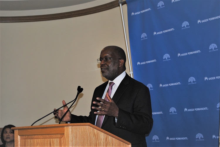 "As an organization, we have been working on total health. We better understand the direct relationship of the social determinants of that and what in fact is a healthy environment that helps an individual, a family, a community to thrive," says Bernard J. Tyson, chairman and CEO of Kaiser Permanente. "One of those fundamental necessities is a home."