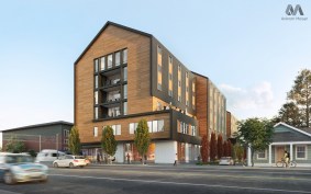 Developed by Central City Concern, Blackburn Center will bring transitional and permanent housing as well as a health-care facility to Portland, Ore.