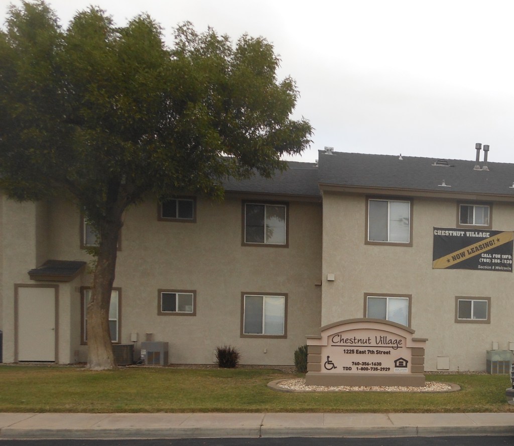 The 40-unit Chestnut Village serves families in Holtville, Calif.