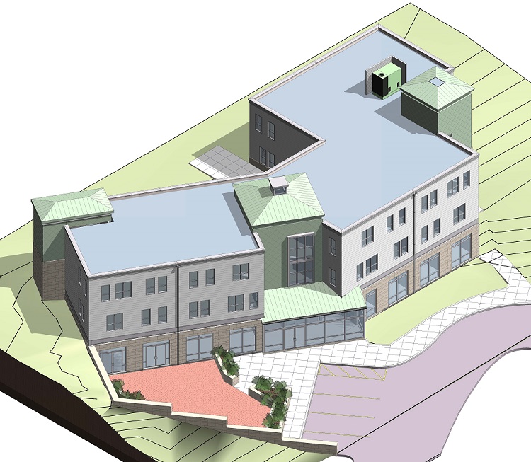 Renovations at Holyoke Farms will include structural and system efficiency upgrades, new bathrooms, flooring, and significant site exterior work, including front stoops, patios, fencing, and enhanced landscaping.