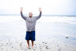 One wish recipient, affordable housing resident Tim from Dayton, Ohio, was able to visit the ocean for the first time.