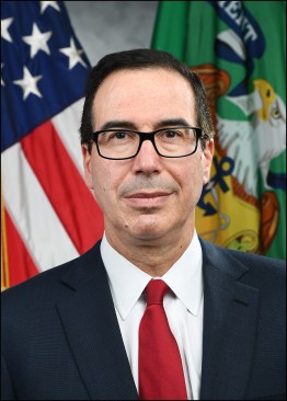 Treasury secretary Steven Mnuchin