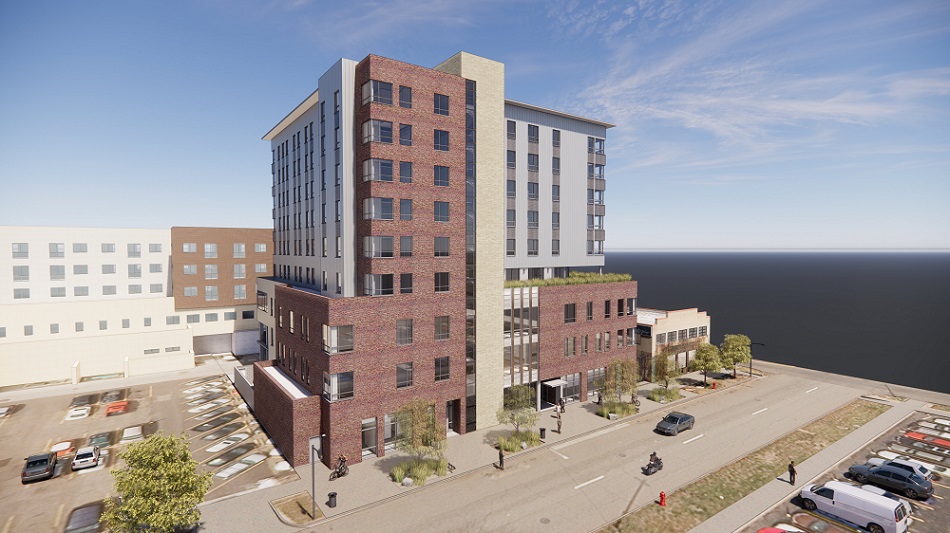 Construction of the Stout Street Recuperative Care Facility and Renaissance Legacy Lofts is scheduled to be completed in June 2022. The development by the Colorado Coalition for the Homeless will provide short-term respite care for 75 individuals and long-term housing for 98 households in Denver.