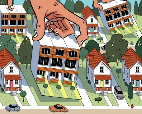 Upzoning is a policy aimed at adding density.