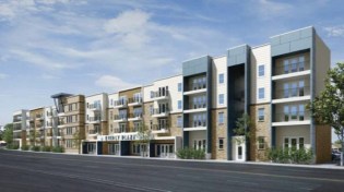 In addition to 88 affordable and market-rate housing units, Everly Plaza will feature artist gallery space as well as a media room that can be rented by the public for events. The Fort Worth, Texas, property is being developed by Saigebrook Development.