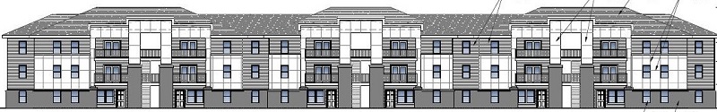 RealAmerica Development will build SouthPointe Village Apartments and Haven Homes (above) to the Silver National Green Building Standard. Both apartment communities will offer access to employment opportunities, supportive services, retail, health care, and public transportation.