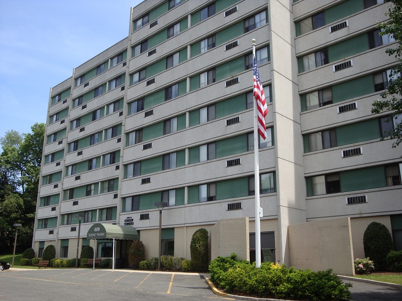 Kinder Towers in Bloomfield, N.J., has undergone a major renovation by National Church Residences.