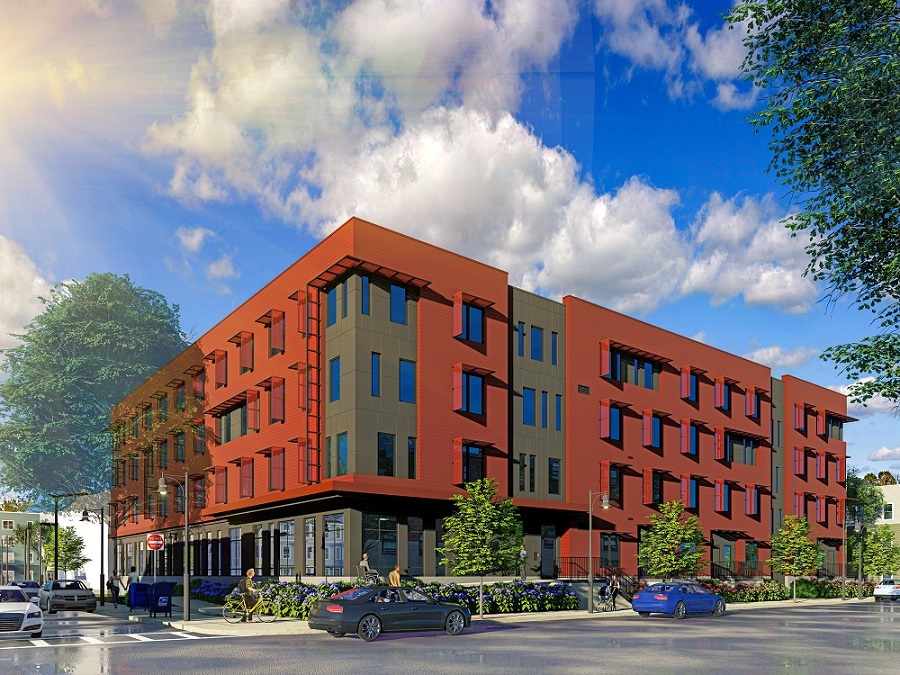 Beacon Communities is building new homes to replace the old public housing units at the Anne M. Lynch Homes at Old Colony in Boston.