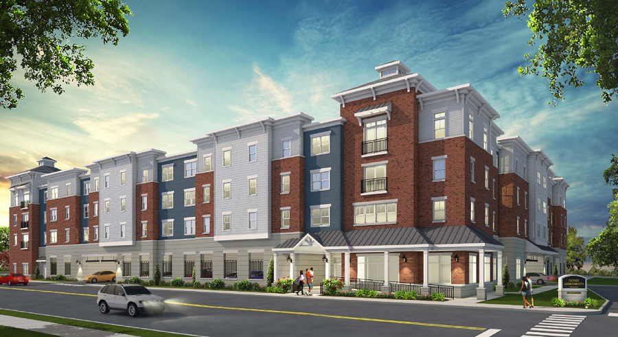 Dover Veterans Housing by Pennrose will provide housing options to residents earning no more than 60% of the area median income in Dover, N.J. Half of the 70 apartments will have a preference for veterans.
