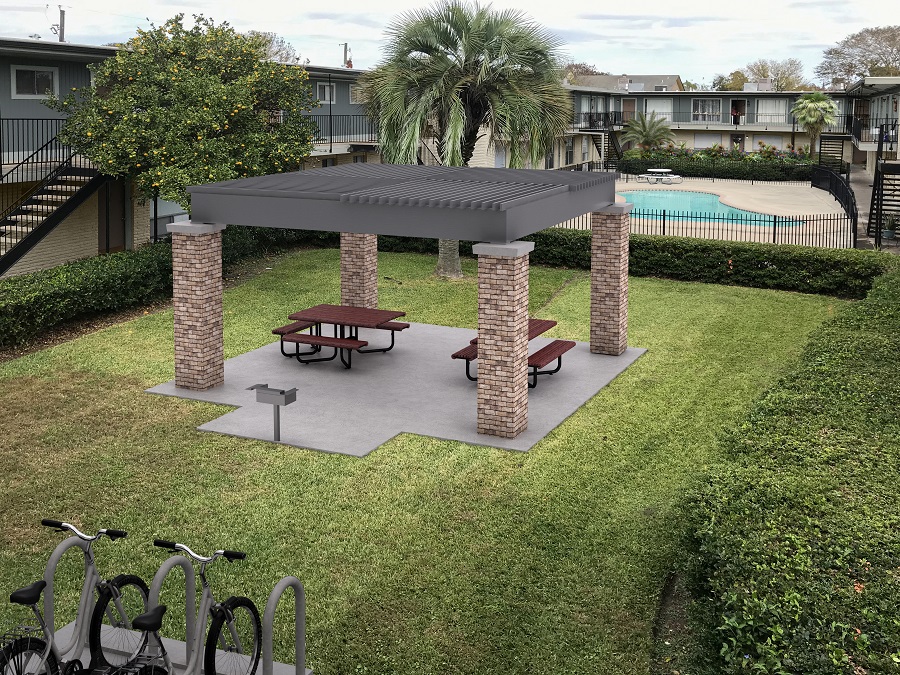 The 58-year-old Granada Terrace Apartments in South Houston, Texas, is being redeveloped to preserve the affordability of 156 affordable homes.